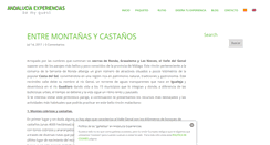 Desktop Screenshot of andaluciaexperiencias.com