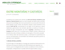 Tablet Screenshot of andaluciaexperiencias.com